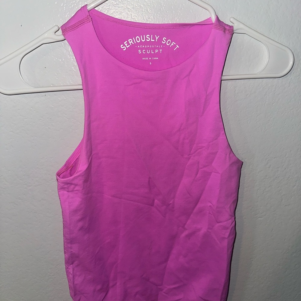 Aeropostale Seriously Soft Pink Tank Top